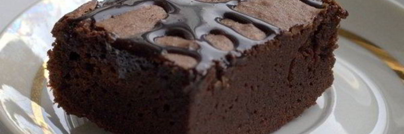 Шоколадное пирожное без муки в духовке