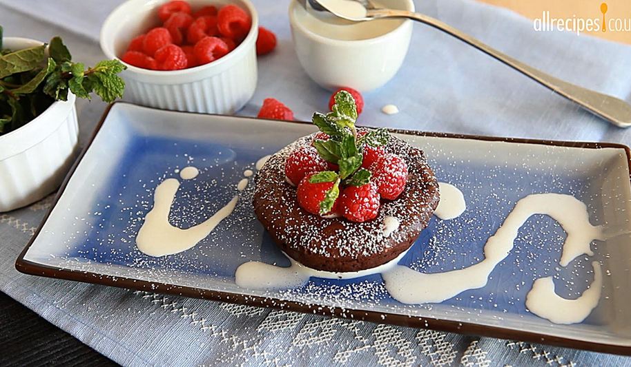 Рецепт шоколадных пирожных фондан