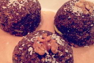 Сырое морковное пирожное