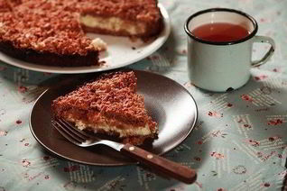 Творожно-банановые пирожные