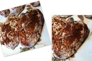 Творожно-шоколадные пирожные диетические