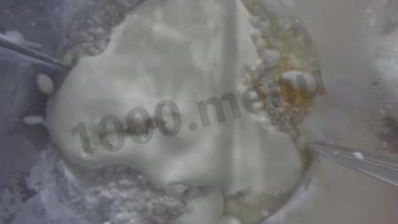 творожно-шоколадные пирожные из бисквита