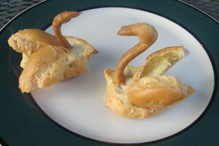 Заварные пирожные Лебеди