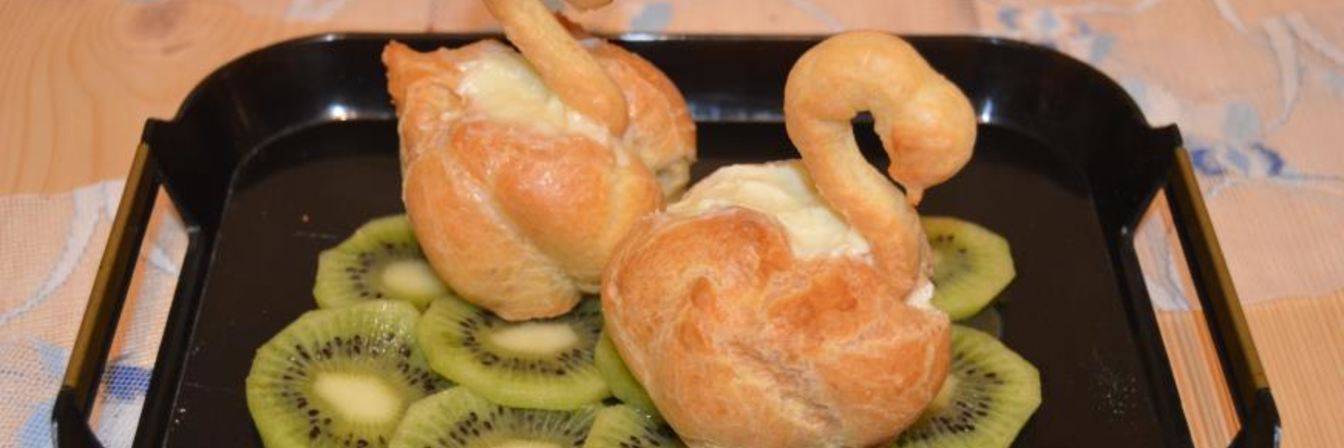 Заварные пирожные Лебединая верность