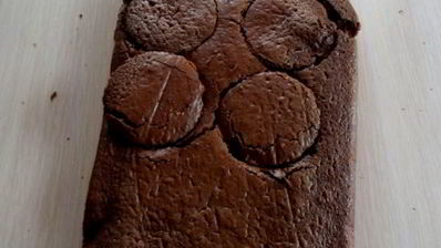 зефирное пирожное с малиновым конфи