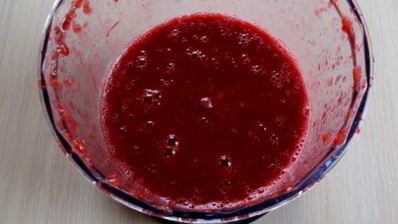 зефирное пирожное с малиновым конфи