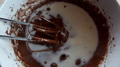 зефирное пирожное с малиновым конфи