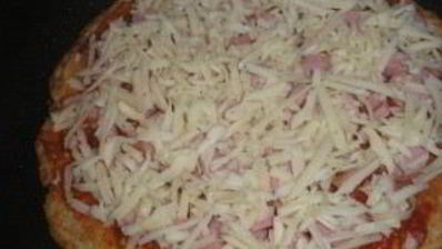 быстрая пицца из батона