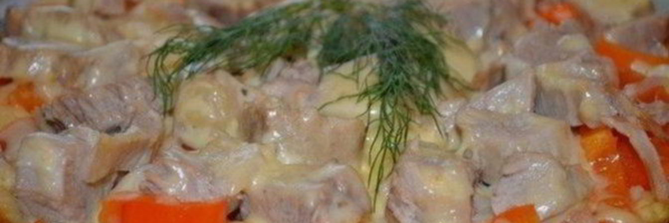 Быстрая пицца на сковороде с любой начинкой