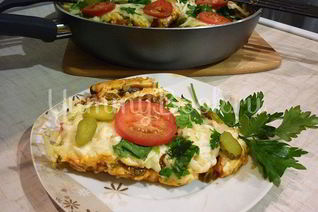 Быстрая пицца с сытной начинкой