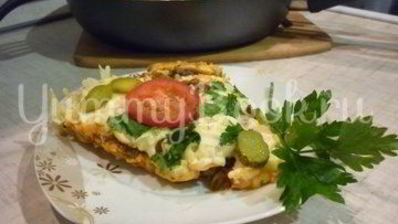 быстрая пицца с сытной начинкой