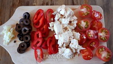 быстрая пицца в духовке