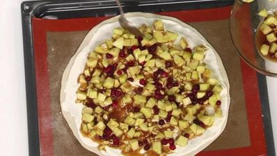 фруктово-ягодная пицца