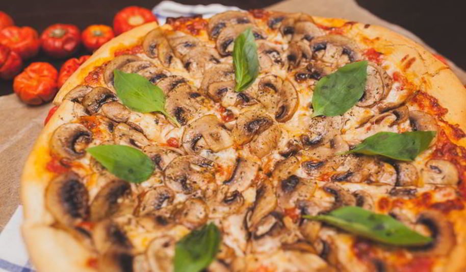 Рецепт грибной пиццы