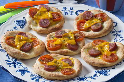 Мини-пицца домашняя