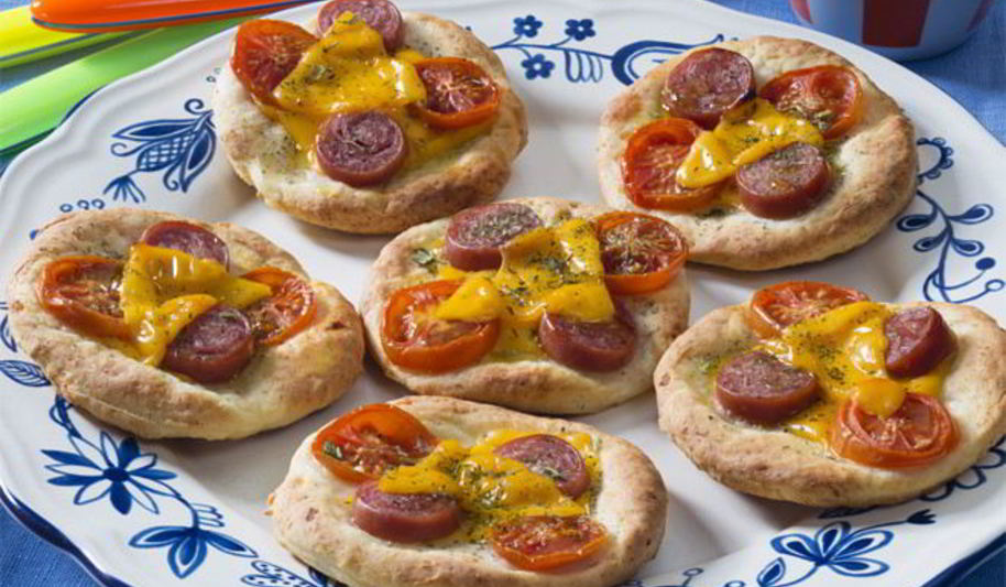 Рецепт мини-пиццы домашней