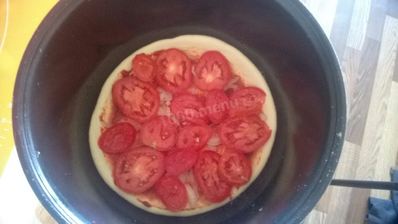 овощная пицца в мультиварке