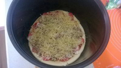 овощная пицца в мультиварке