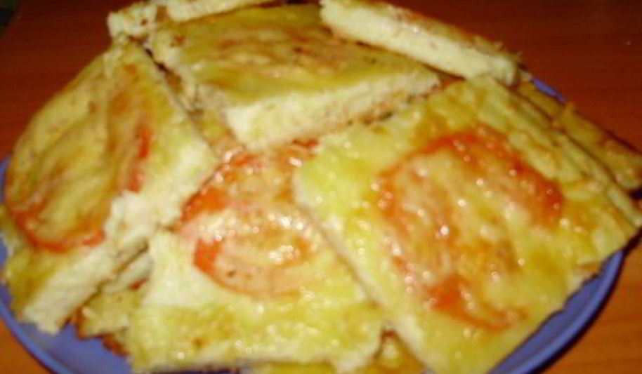 Рецепт овощной пиццы