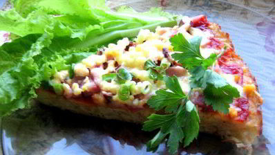 пицца без муки