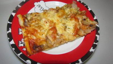 пицца грибная