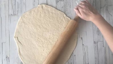 пицца карбонара с беконом