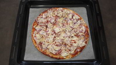 пицца на дрожжевом тесте