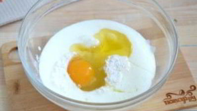 пицца на кефире без дрожжей