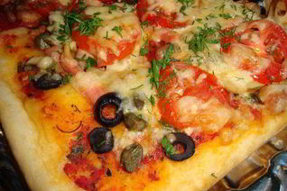 Пицца на манке