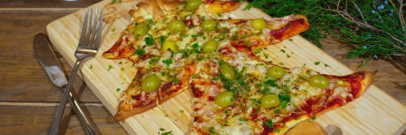 Пицца на Новый год