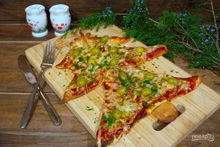 Пицца на Новый год