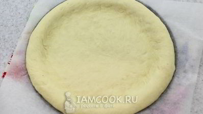 пицца на пышном тесте