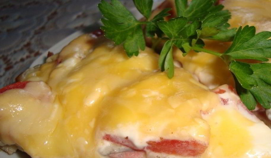 Рецепт пиццы на сковороде из батона