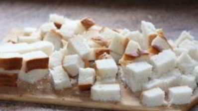 пицца на сковороде из батона