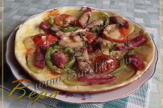 Пицца на сковороде