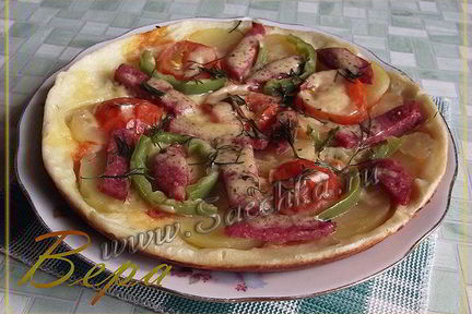 Пицца на сковороде