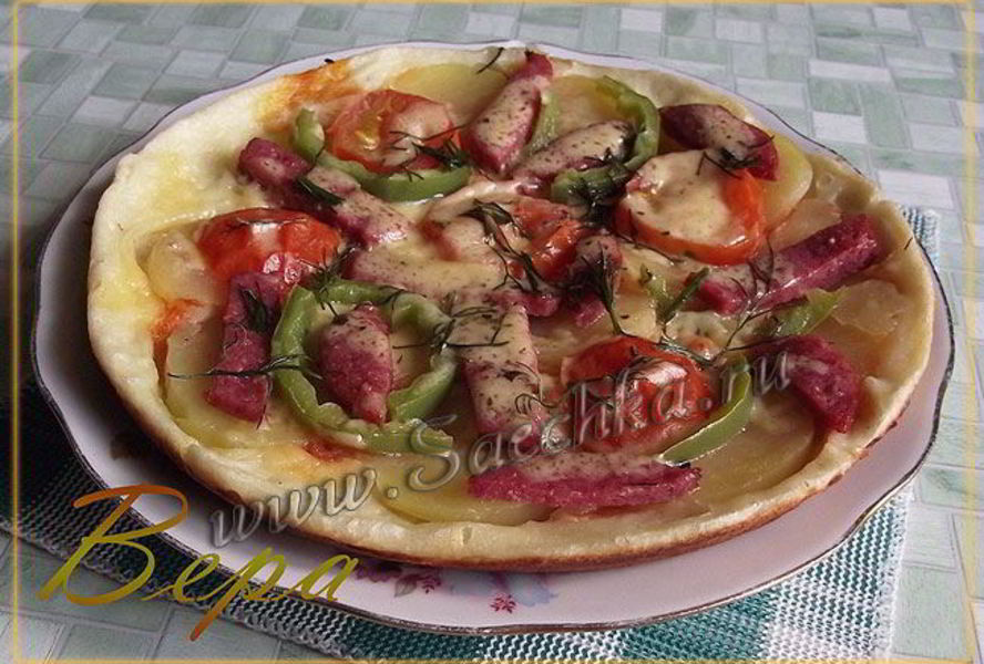 Пицца на сковороде