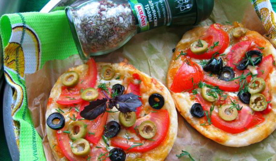 Рецепт пиццы на слоеном тесте на пикничок