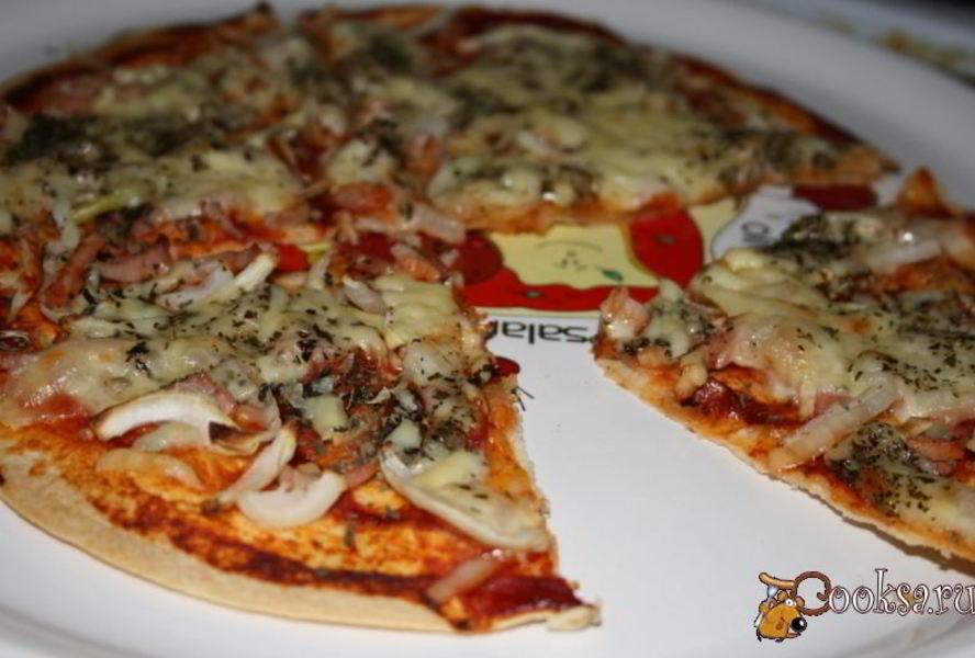 Пицца на тортилас