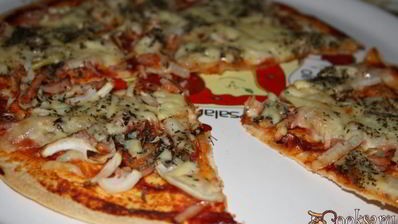 пицца на тортилас