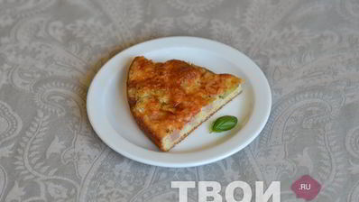 пицца на жидком тесте