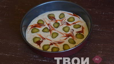 пицца на жидком тесте