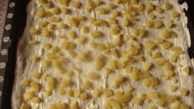 пицца ориентале с белым соусом