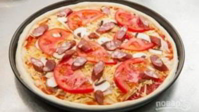 пицца по-баварски