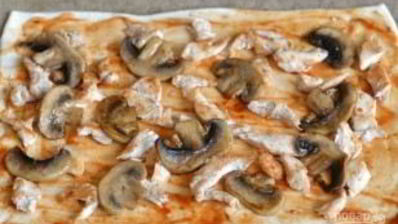 пицца простая без дрожжей