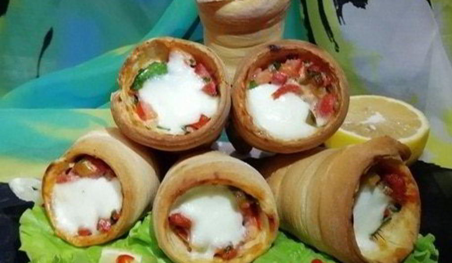 Рецепт пиццы рожок