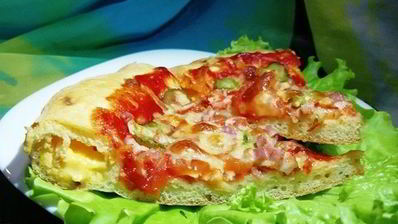 пицца рожок