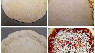 пицца рожок