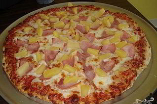 Пицца с беконом