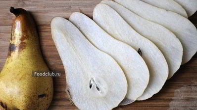 пицца с грушей